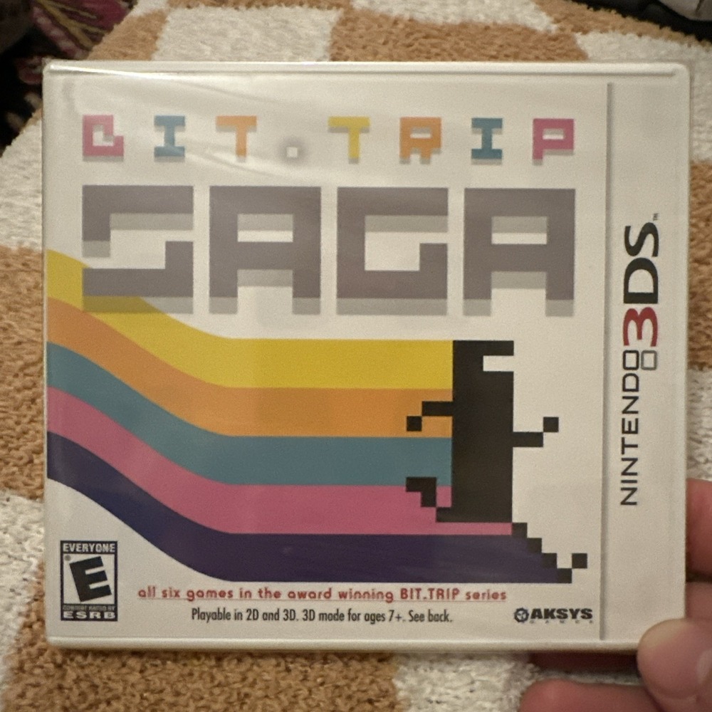 Bit.Trip Saga Nintendo 3DS 2011 Compilation Aksys Games New Sealed